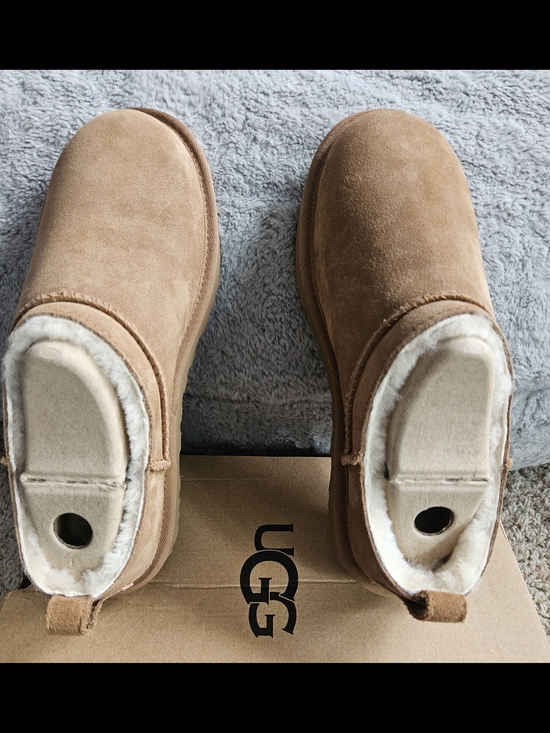 UGG Shoes - UGG Women's Chestnut Suede Cozy Lined Slip-On Boots